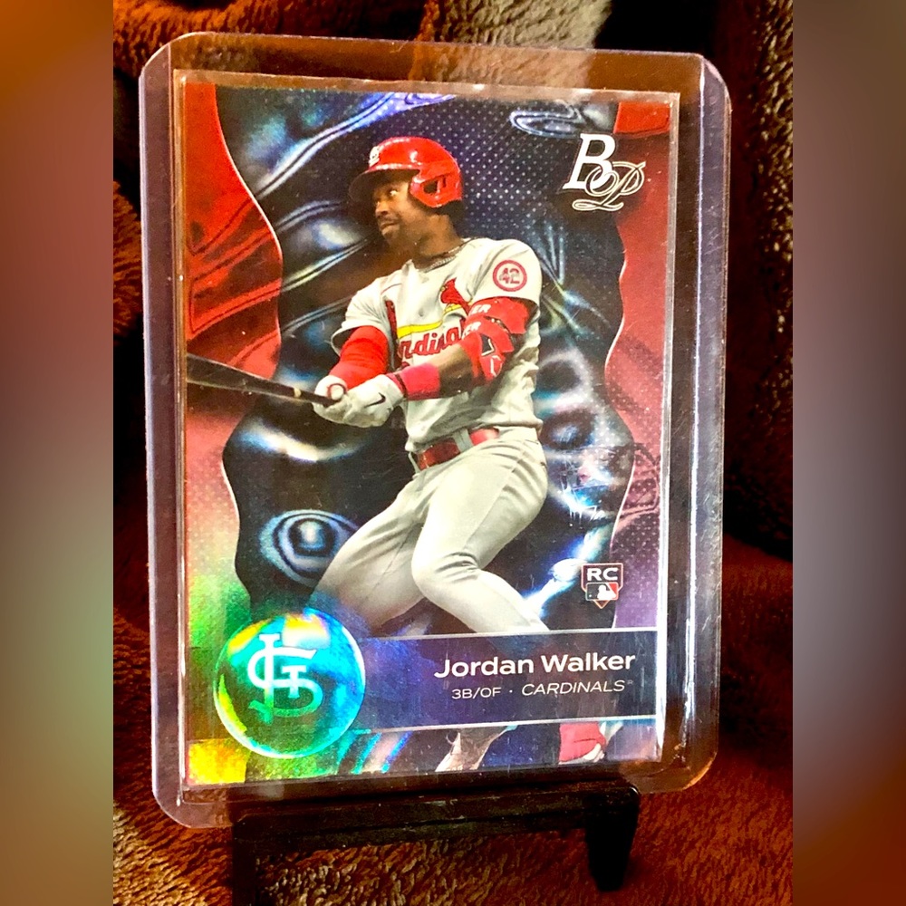 Jordan Walker 2023 Bowman Platinum Baseball Rookie Card- St.Louis Cardinals RC